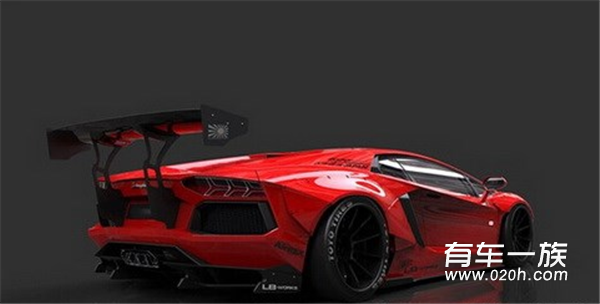 兰博基尼Aventador LP 700-4改复古宽体