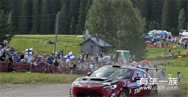 四轮驱动丰田86特别定制赛车亮相WRC