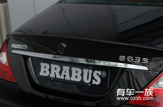 博速推出全新奔驰B63 S AMG套件改装案例
