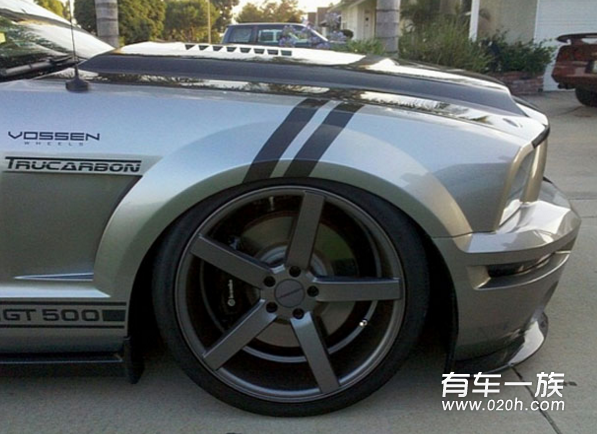 野马Shelby GT500改装Vossen轮毂