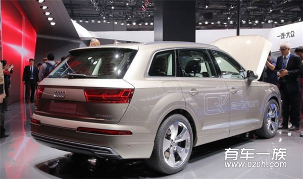 奥迪Q7 e-tron一季度入华 续航1020km