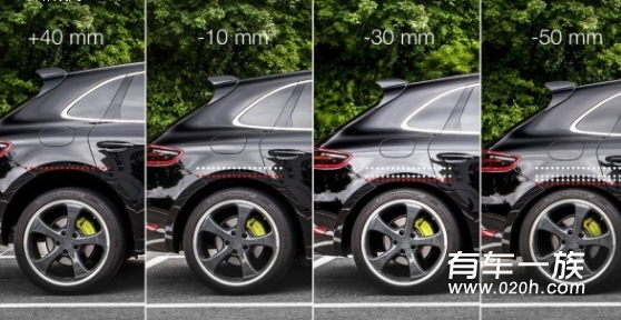 保时捷Macan空气悬架改装案例解析