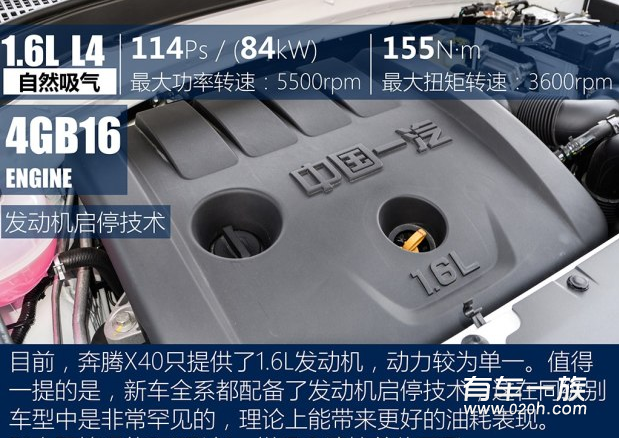 新款奔腾X40上市 9款车型预售6.98万起