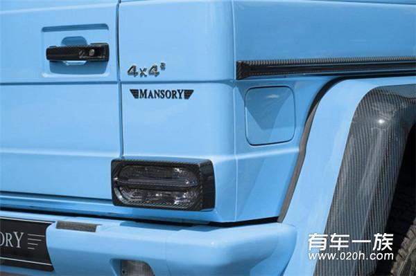 碳纤上身 Mansory奔驰G500改装鉴赏