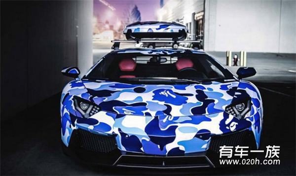 兰博基尼Aventador雪地迷彩来袭 ADV.1轮毂更显活力