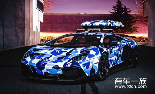 兰博基尼Aventador雪地迷彩来袭 ADV.1轮毂更显活力