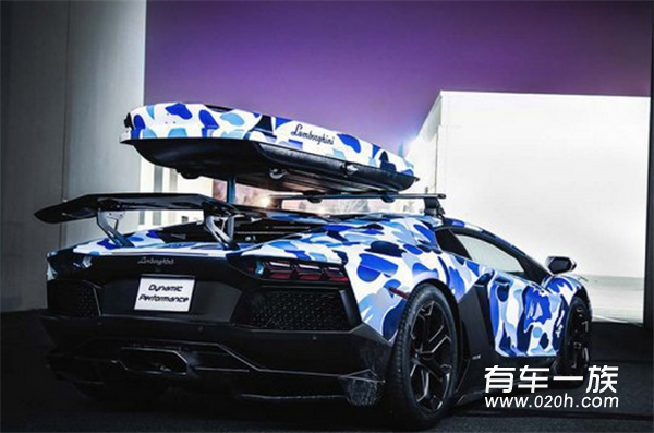 兰博基尼Aventador雪地迷彩来袭 ADV.1轮毂更显活力