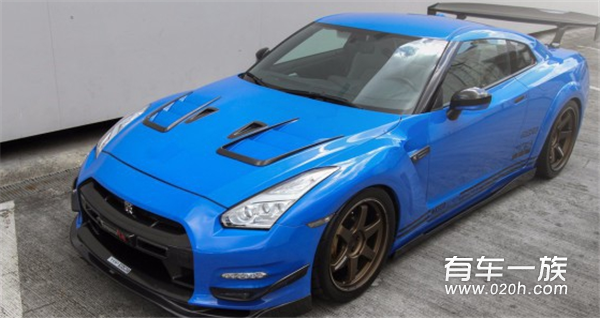 梦幻的蔚蓝造型 日产GT-R35夸张改装