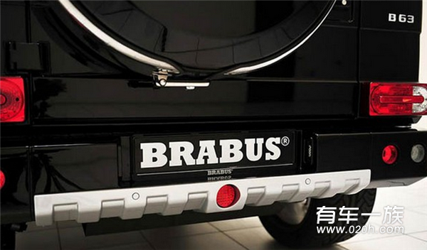 Brabus改装奔驰B63-620 犹如暴力推土机
