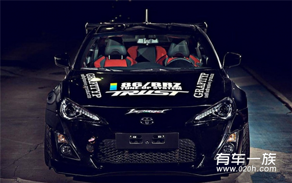 丰田GT86披上黑暗外衣 展现暗影魅力