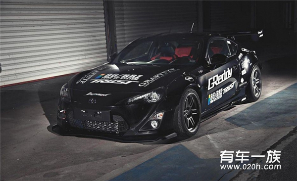 丰田GT86披上黑暗外衣 展现暗影魅力