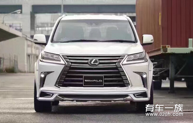 新款雷克萨斯LX570改装包围轮毂