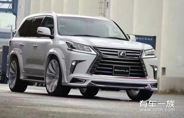 新款雷克萨斯LX570改装包围轮毂