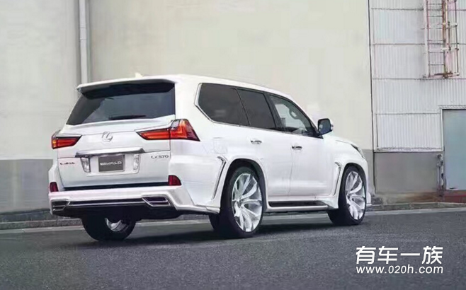 新款雷克萨斯LX570改装包围轮毂