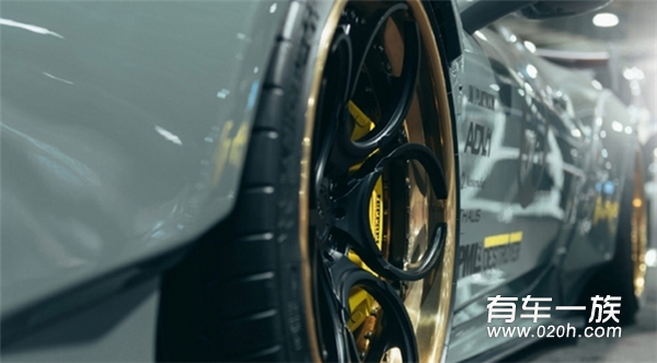法拉利458Spider改装鉴赏 ADV1轮毂加装