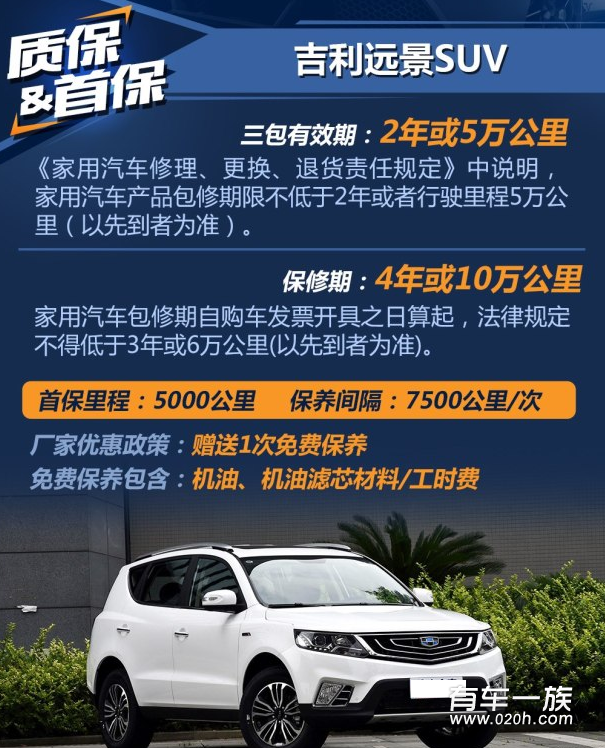 吉利远景SUV1.8L|吉利远景SUV1.8L养车维修