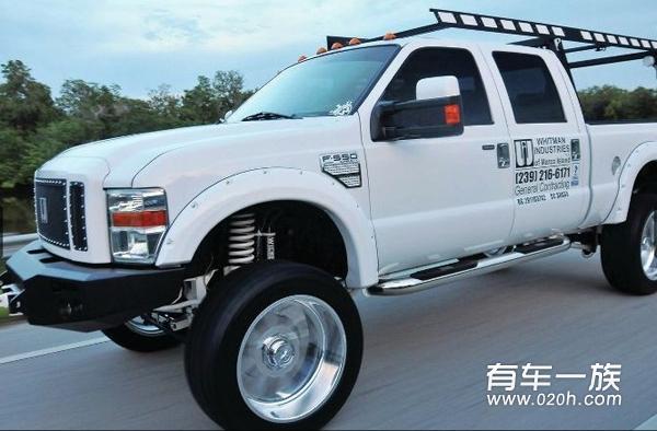 行李架很任性 2008款福特F-250改装