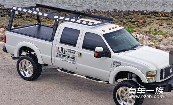 行李架很任性 2008款福特F-250改装