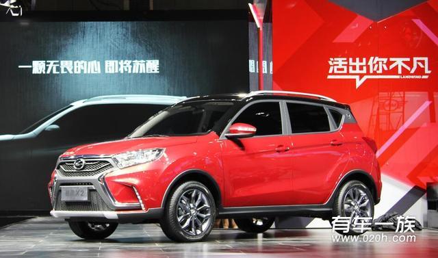 预售6.66-8.88万元的SUV 陆风X2将于7月上市