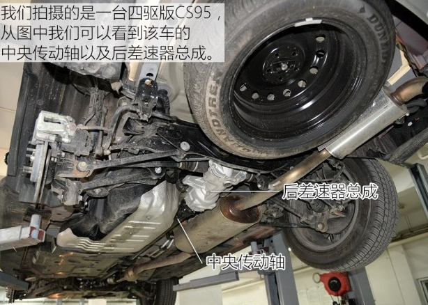 长安cs95四驱结构系统解析 长安CS95四驱结构怎么样