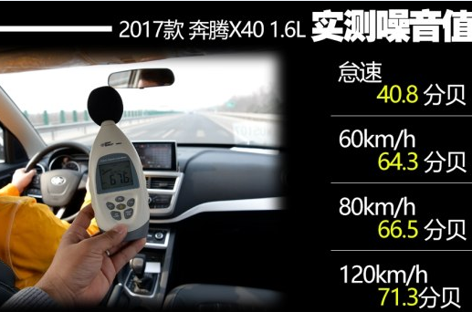 奔腾x40噪音大小测试 奔腾X40隔音怎么样