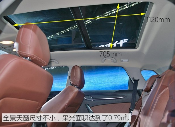 中华V6有没有全景天窗？中华V6天窗尺寸多大？