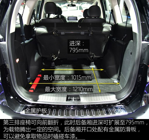 瑞风R3后备箱尺寸多少 瑞风R3后备厢空间大小