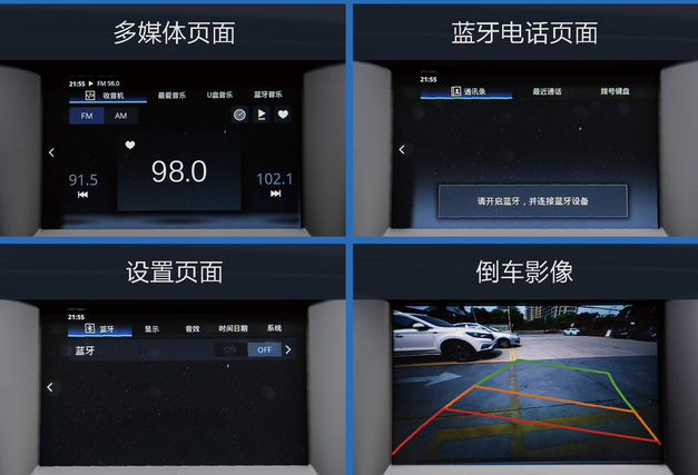 荣威360PLUS中控显示屏多媒体功能介绍
