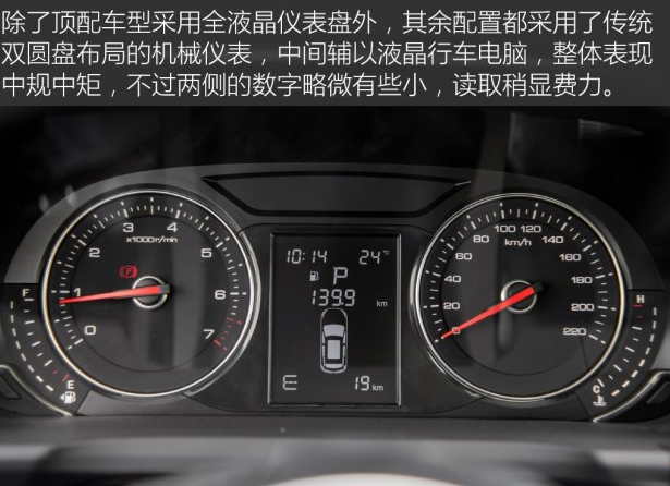 众泰T600coupe仪表盘怎样？T600coupe仪表盘图解