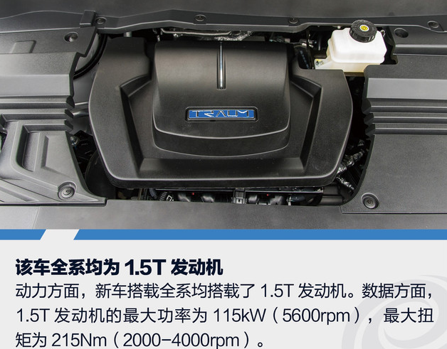 君马S70动力总成解析 君马S70动力系统