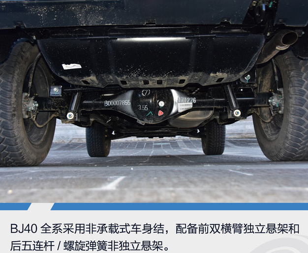 北京BJ40柴油版底盘悬架结构解析