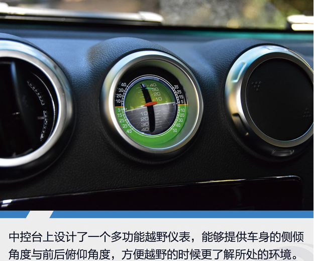 北京BJ40柴油版仪表盘图片解析