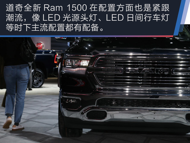 2018道奇Ram1500大灯灯光配置解析