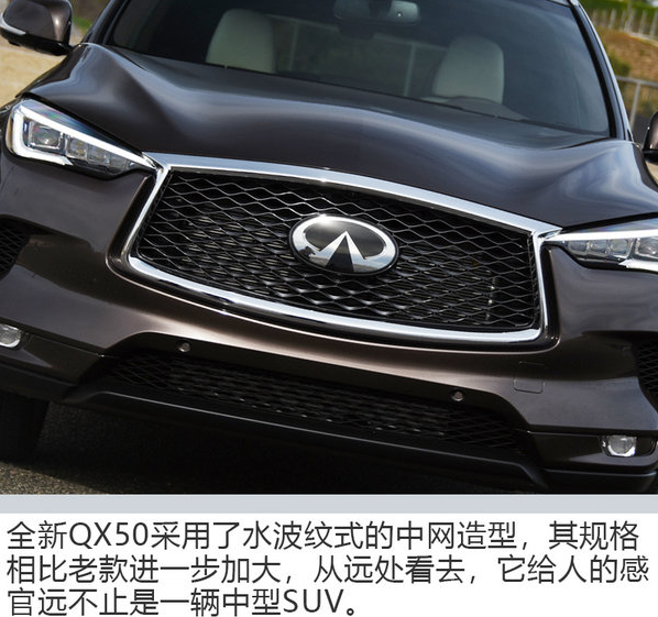 2018款英菲尼迪QX50中网怎么样？