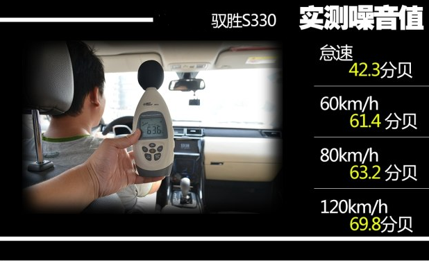 驭胜S330噪音大小测试 噪音S330隔音好不好？