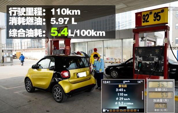 <font color=red>smart</font> fortwo0.9T的油耗怎么样？