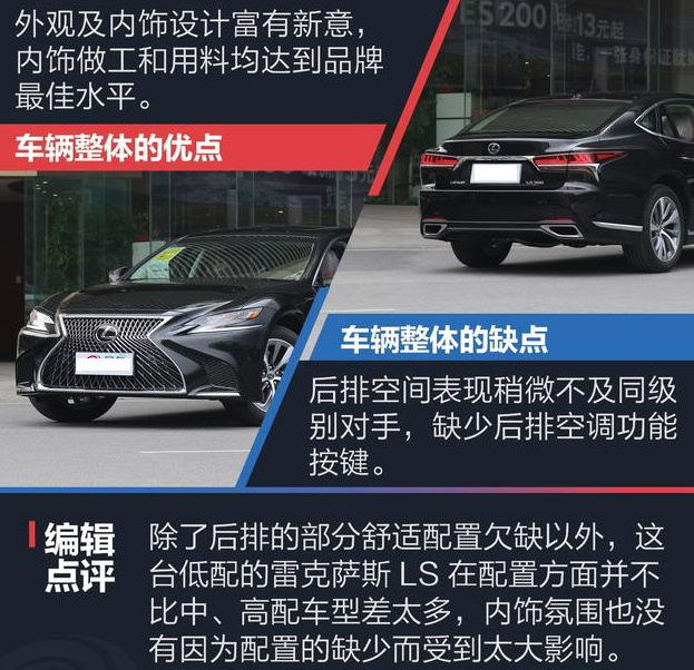 2018款雷克萨斯LS350好不好？LS350缺点优点