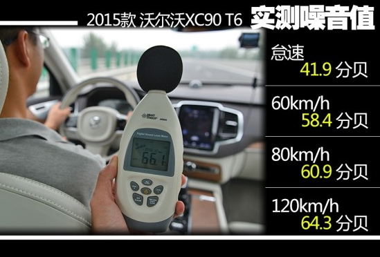 沃尔沃XC90噪音实测 XC90T6隔音怎么样？