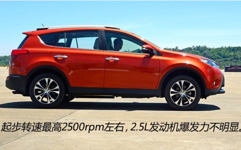 rav4荣放2.5L百里提速时间 rav4荣放2.5L动力性能如何