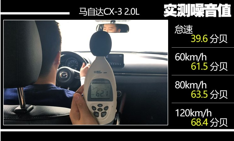 马自达CX-3噪音测试 cx-3隔音怎么样呢？