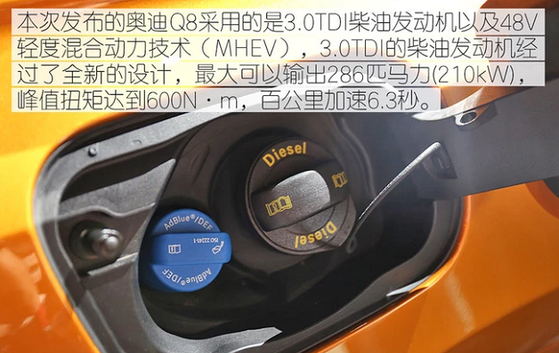 奥迪Q8动力怎么样？奥迪Q8百公里加速几秒