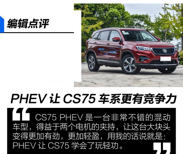 CS75PHEV好不好？CS75PHEV这车怎么样？