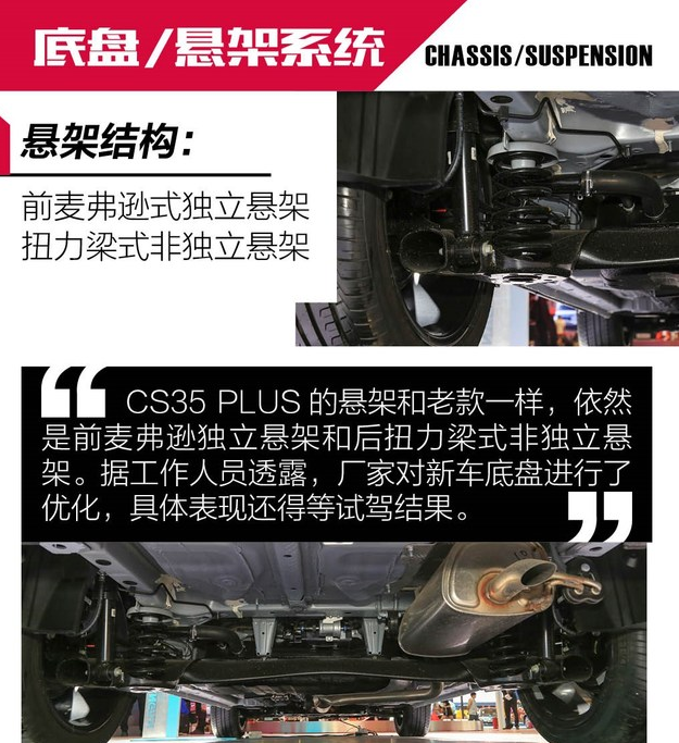 2018款长安CS35PLUS底盘悬架解析