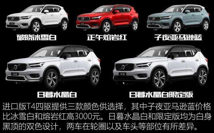 沃尔沃XC40有几种颜色？XC40什么颜色好看？