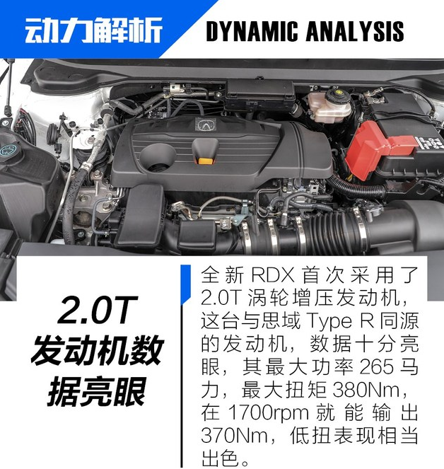 2019款全新讴歌RDX2.0T发动机好不好？