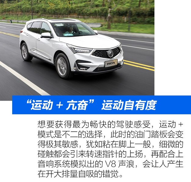 2019新款讴歌RDX运动+模式怎么样？