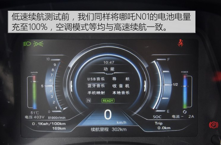 哪吒N01低速续航测试 哪吒N01续航多少？