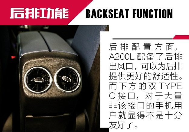 2019奔驰A200L空调系统介绍