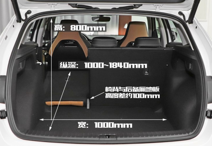 柯迪亚克GT后备箱尺寸多少？