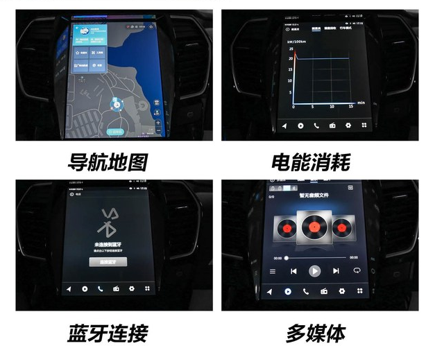 富康ES500中控屏幕功能使用介绍